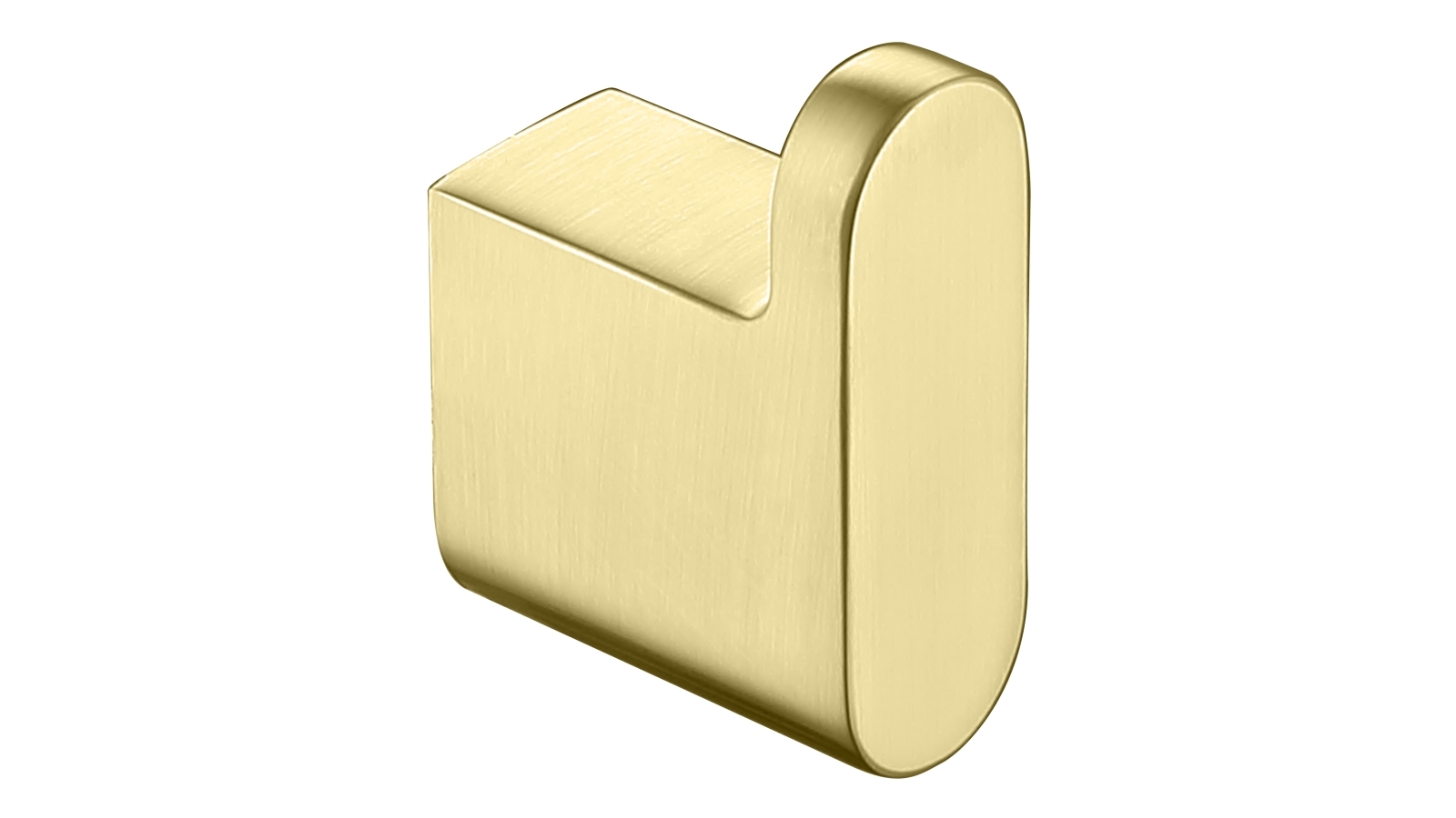 PLD Vantage Robe Hook - Brushed Brass