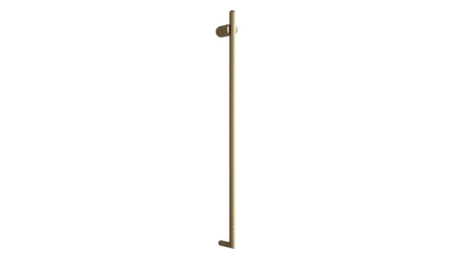 Thermogroup Thermorail Vertical Heated Towel Rail - Brushed Brass