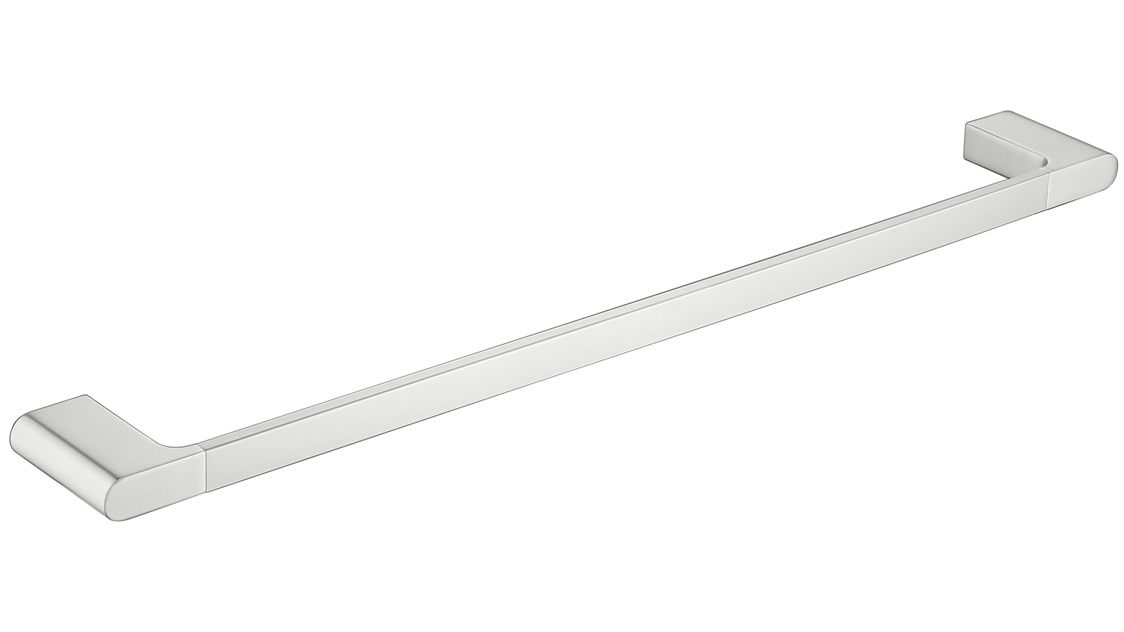 PLD Vantage 800mm Single Towel Rail - Satin Nickel
