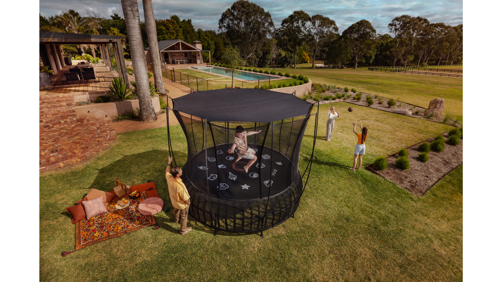 Vuly Thunder Pro 2 Trampoline Large Harvey Norman
