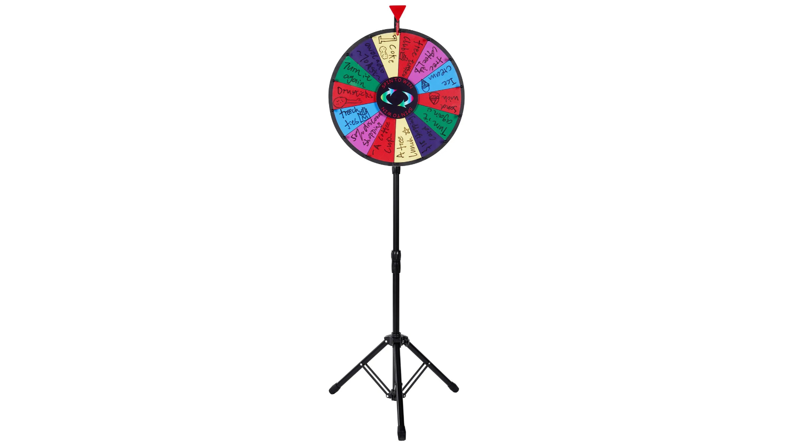 Pretty & Practical Tabletop Color Wheel - 18-inch
