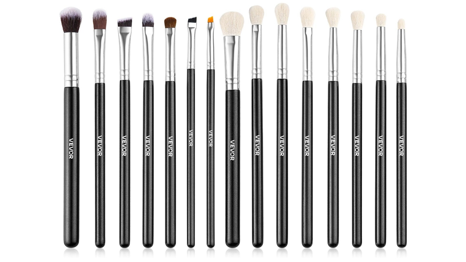 Pretty & Practical 15-Piece Makeup Brush Set with Soft Synthetic Bristles