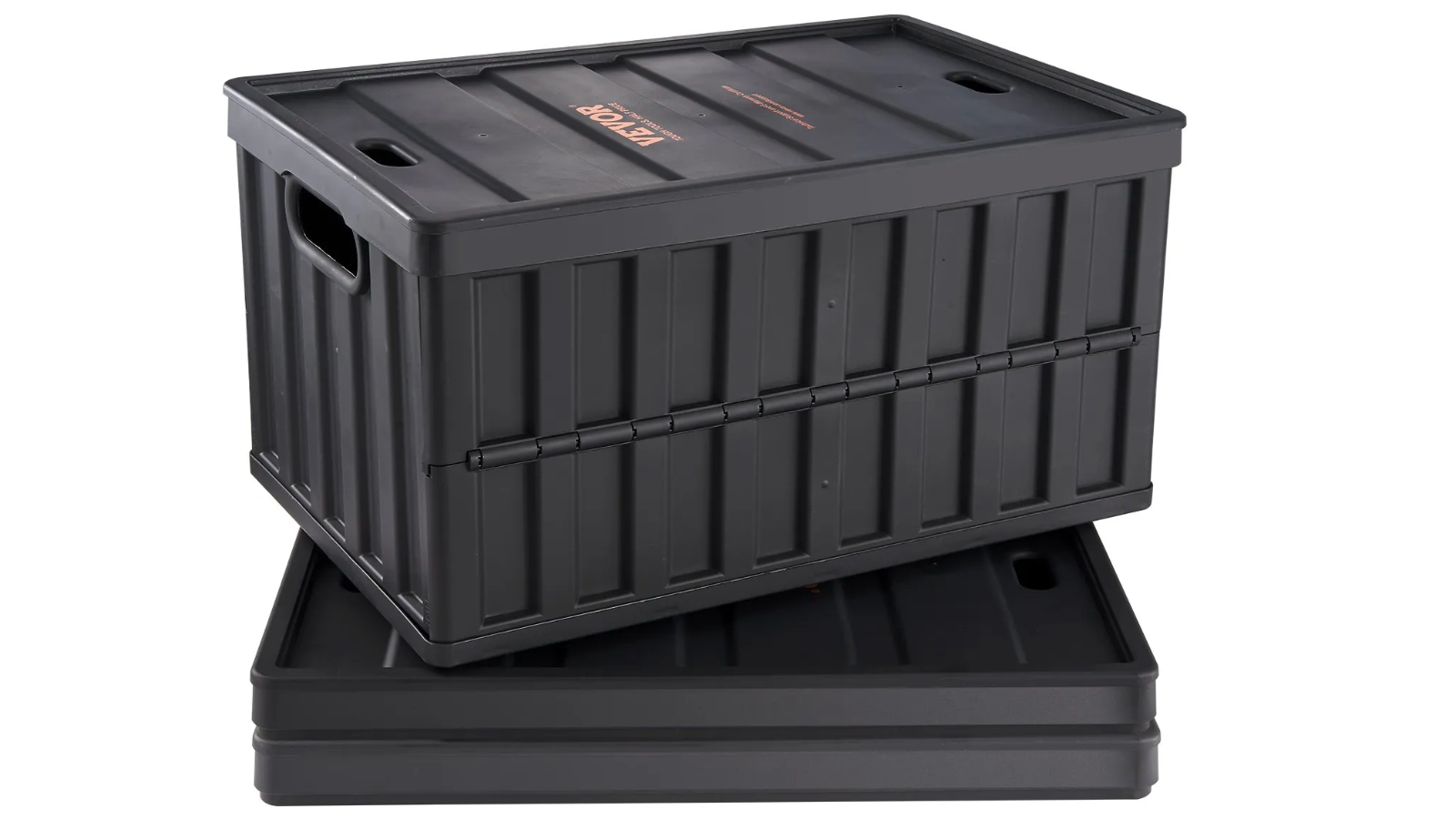 Pretty & Practical Pack of 3 Collapsible Storage Bin with Lid - 65 Litre
