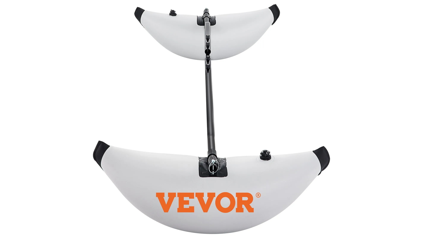 Pretty & Practical 2-Piece PVC Inflatable Kayak Outrigger Stabilizer with Arms Rod
