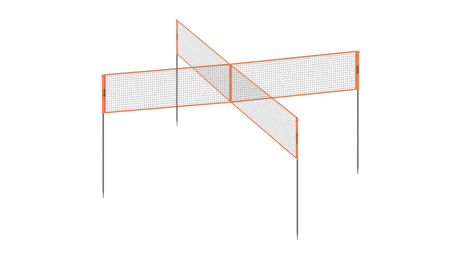 Pretty & Practical 4-Way Volleyball Net