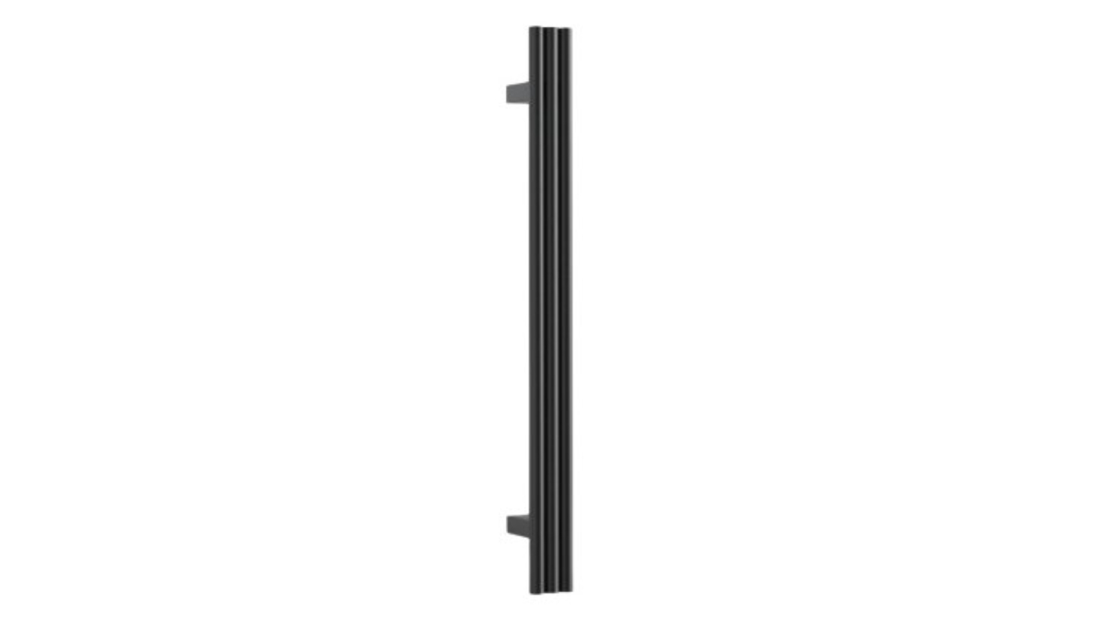 Thermogroup Thermorail Triple Tube Vertical Heated Towel Rail - Matte Black 
