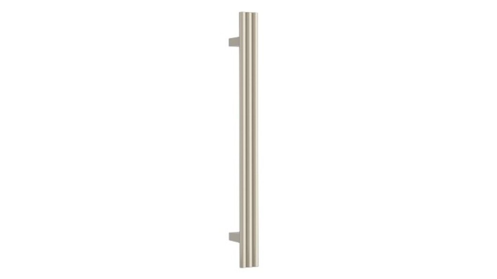 Thermogroup Thermorail Triple Tube Vertical Heated Towel Rail - Brushed Nickel 