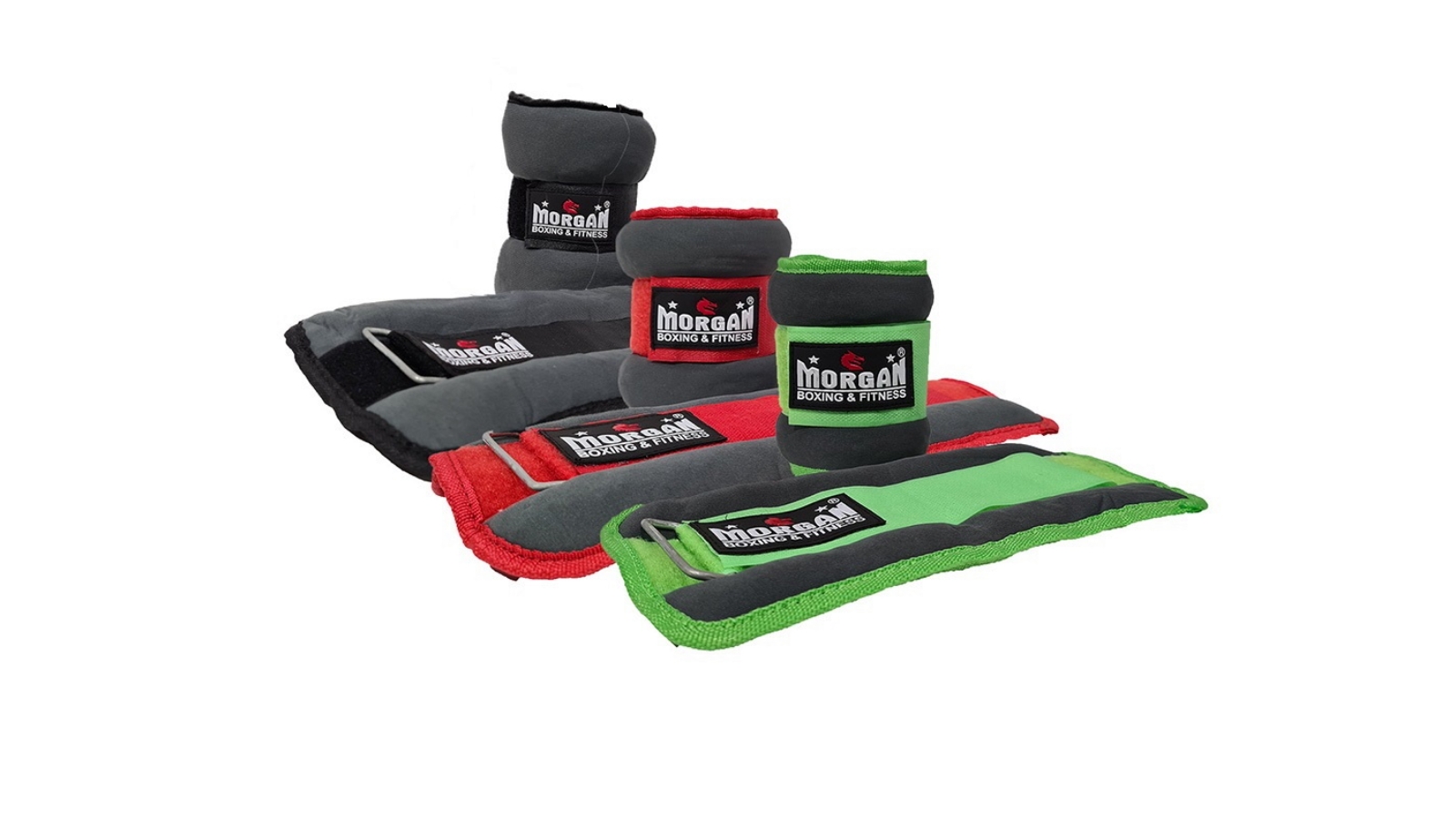 Morgan Sports (1-3-5kg) Morgan Wrist And Ankle Weights - 3kg
