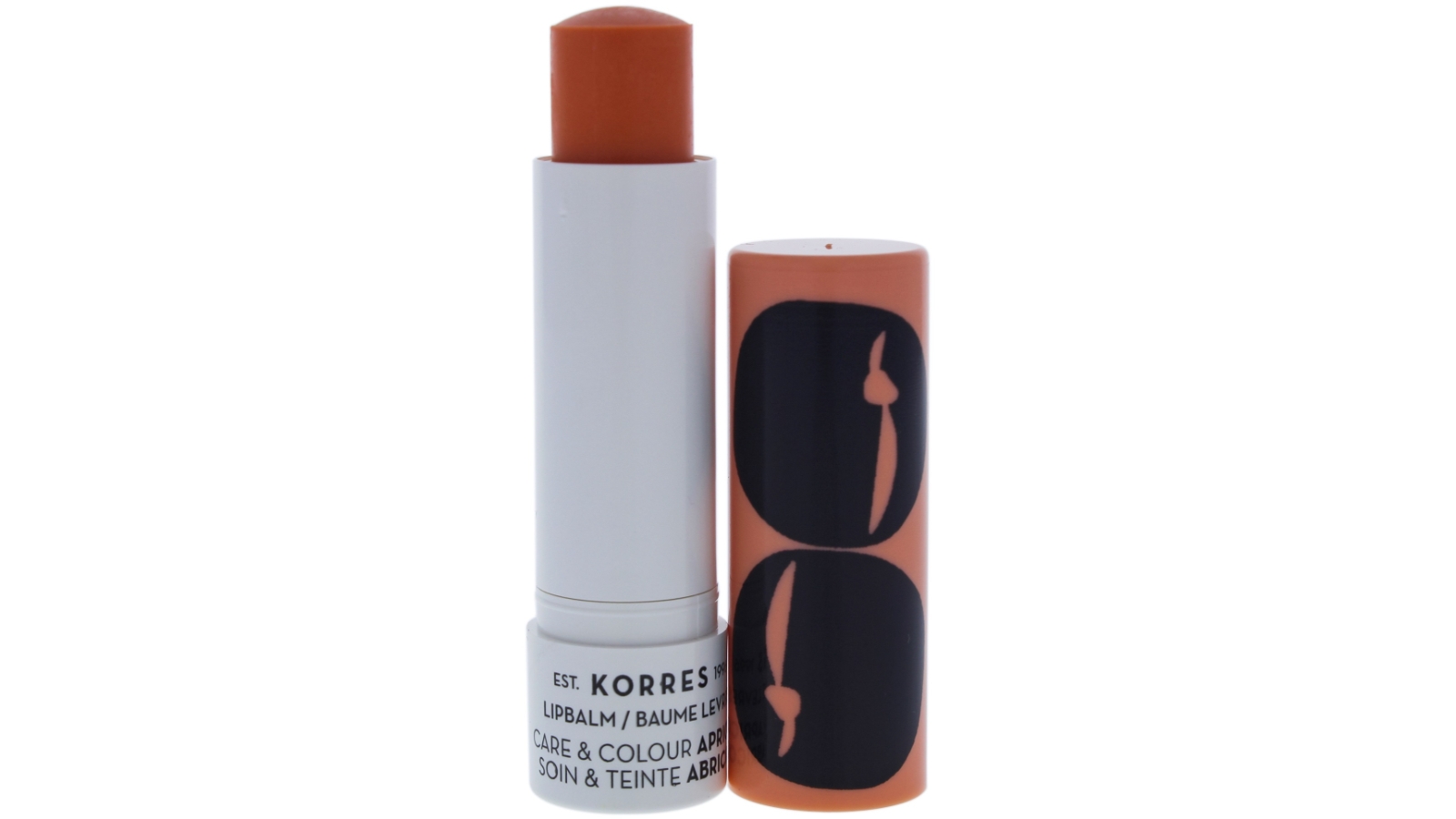 Korres Lip Balm Care and Colour Stick Apricot Harvey Norman