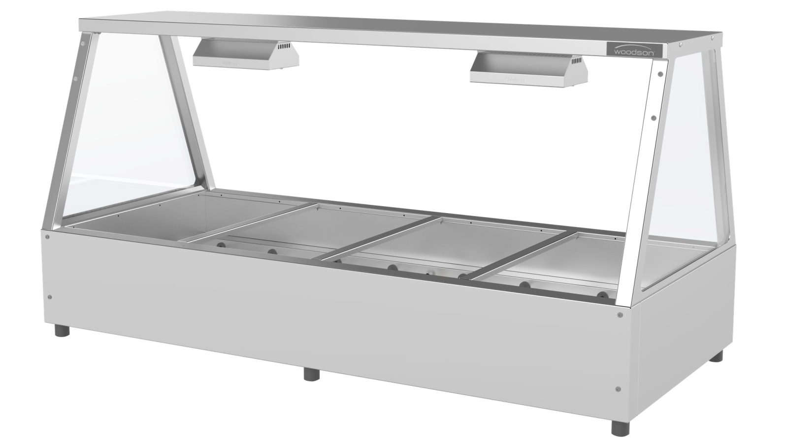 Woodson 4 Module Self Serve Hot Food Display