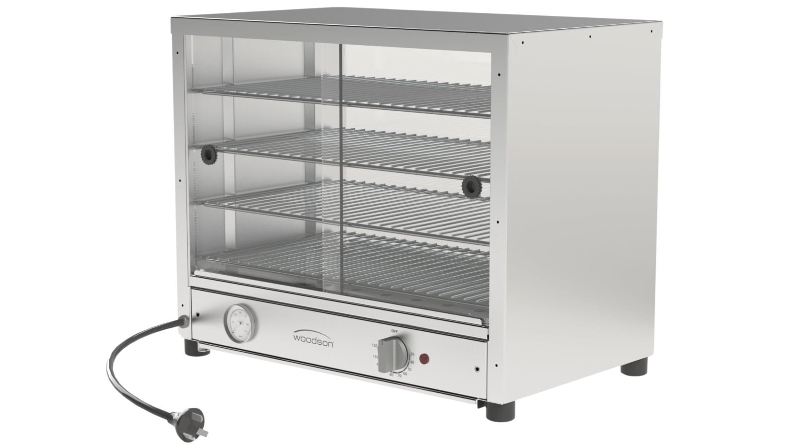 Woodson 50 Capacity Pie Display and Food Display