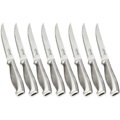 Wiltshire Stainless Steel Serrated Steak Knife Set - 8 Piece