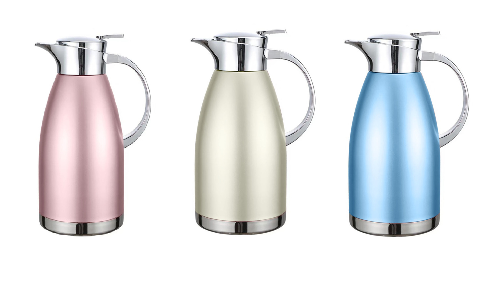 Soga 2.3 Litre Stainless Steel 3-Layer Insulated Vacuum Flask