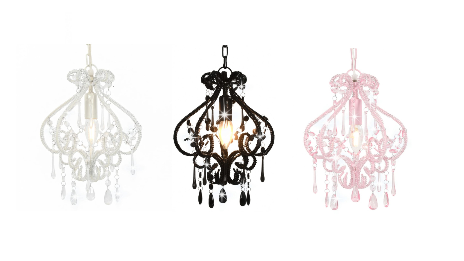 vidaXL Ceiling Lamp with Beads