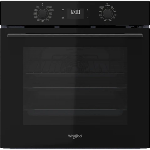 Whirlpool 60cm Air Fry Multi-Function Pyrolytic Oven - Black