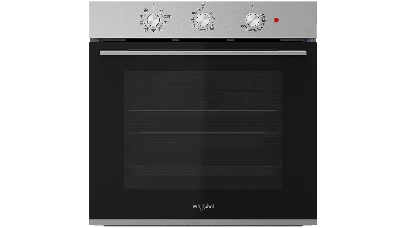 Whirlpool 600mm MultiFunction Hydrolytic Oven Stainless Steel