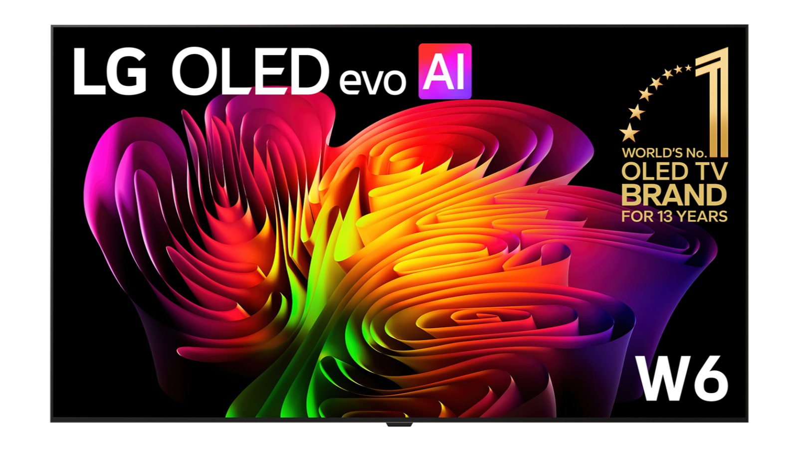 LG 77-inch W6 evo AI 4K OLED Smart TV