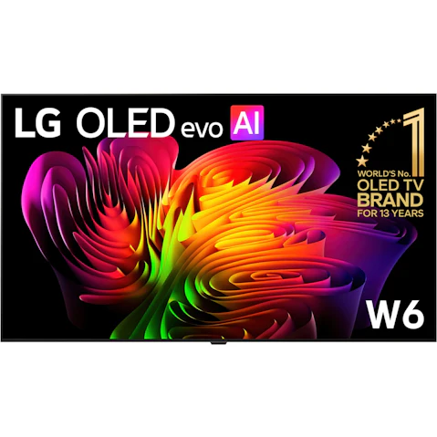 LG 77-inch W6 evo AI 4K OLED Smart TV