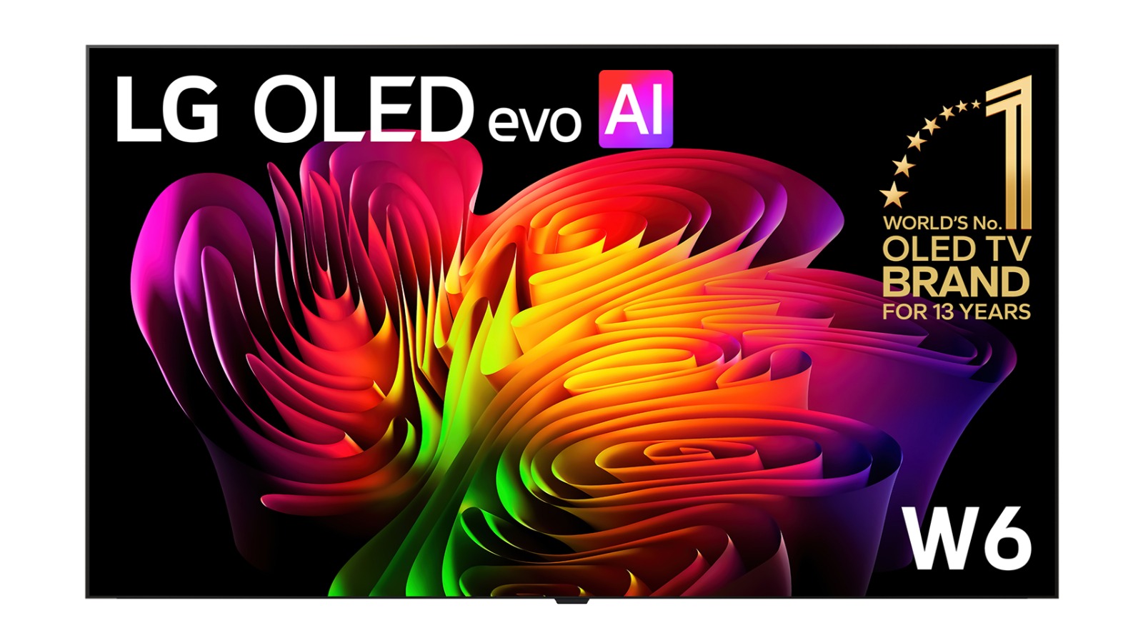 LG 83-inch W6 evo AI 4K OLED Smart TV
