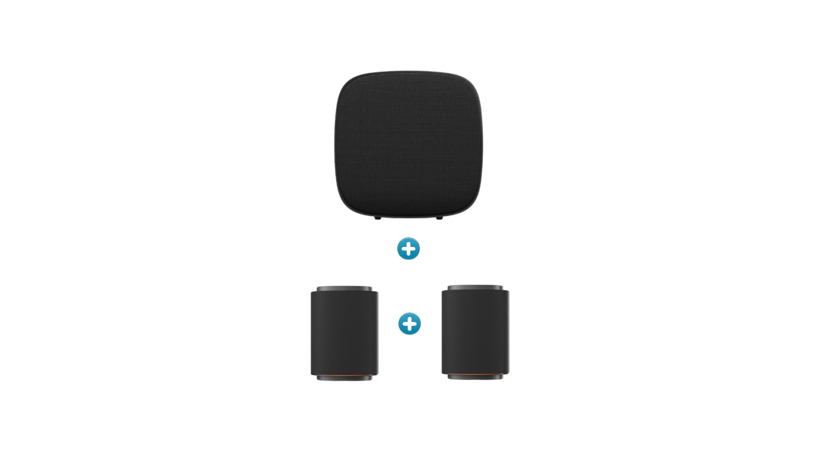 LG Sound Suite 2x M5 Wireless Speaker plus W7 Wireless Subwoofer