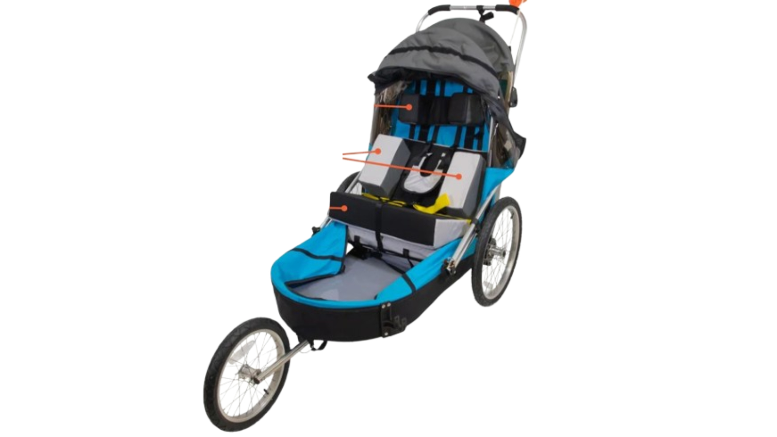 Wike Special Needs Large Accessory Set - 20 x 25 x 15inch
