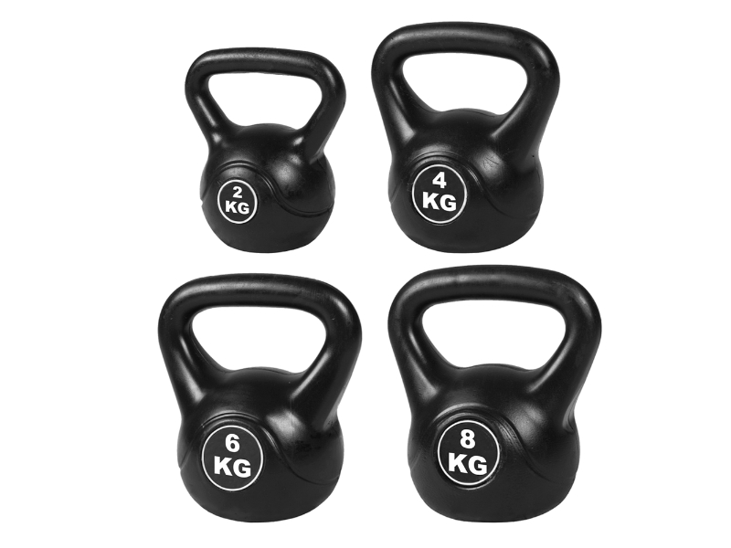 4pcs Exercise Kettle Bell Weight Set of 20KG