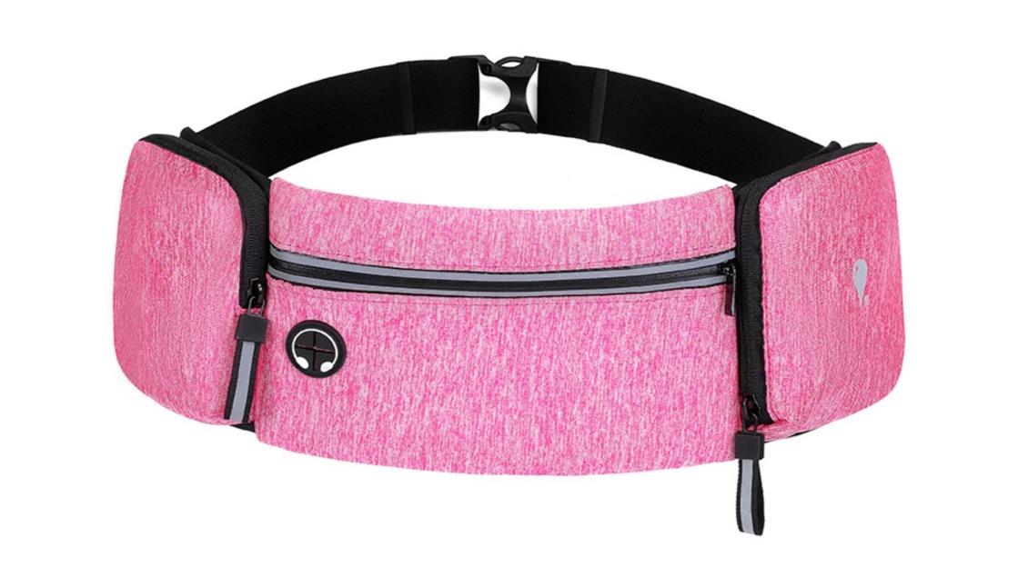 Jacksaqua Running Belt Waist Bag with Hidden Water Bottle Holder