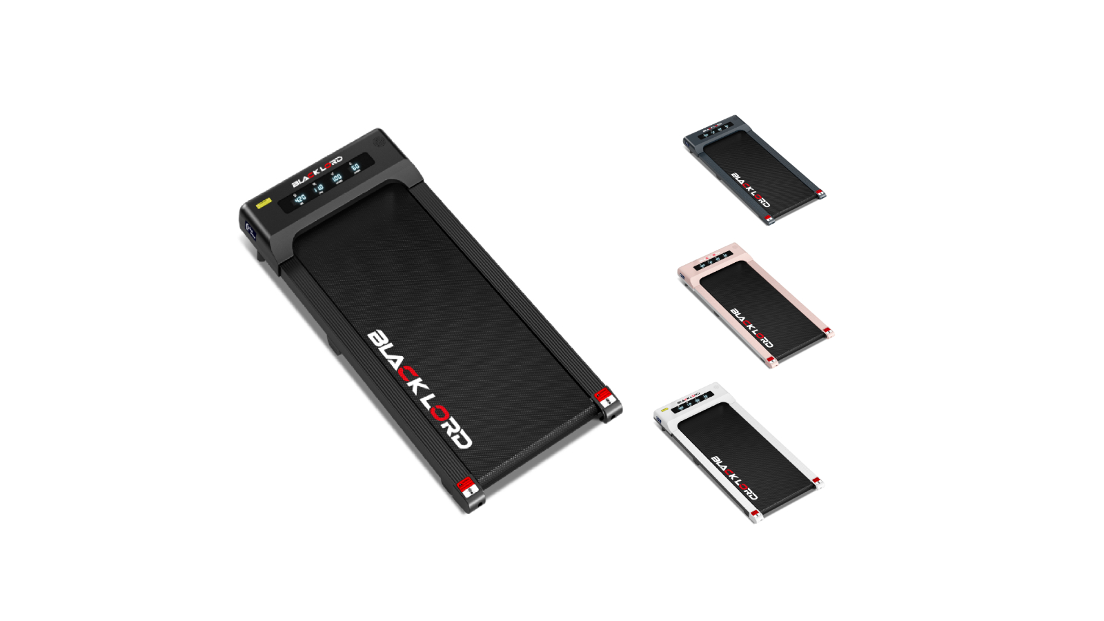 Black Lord 40cm Home/Gym Under Desk Electric Walking Pad