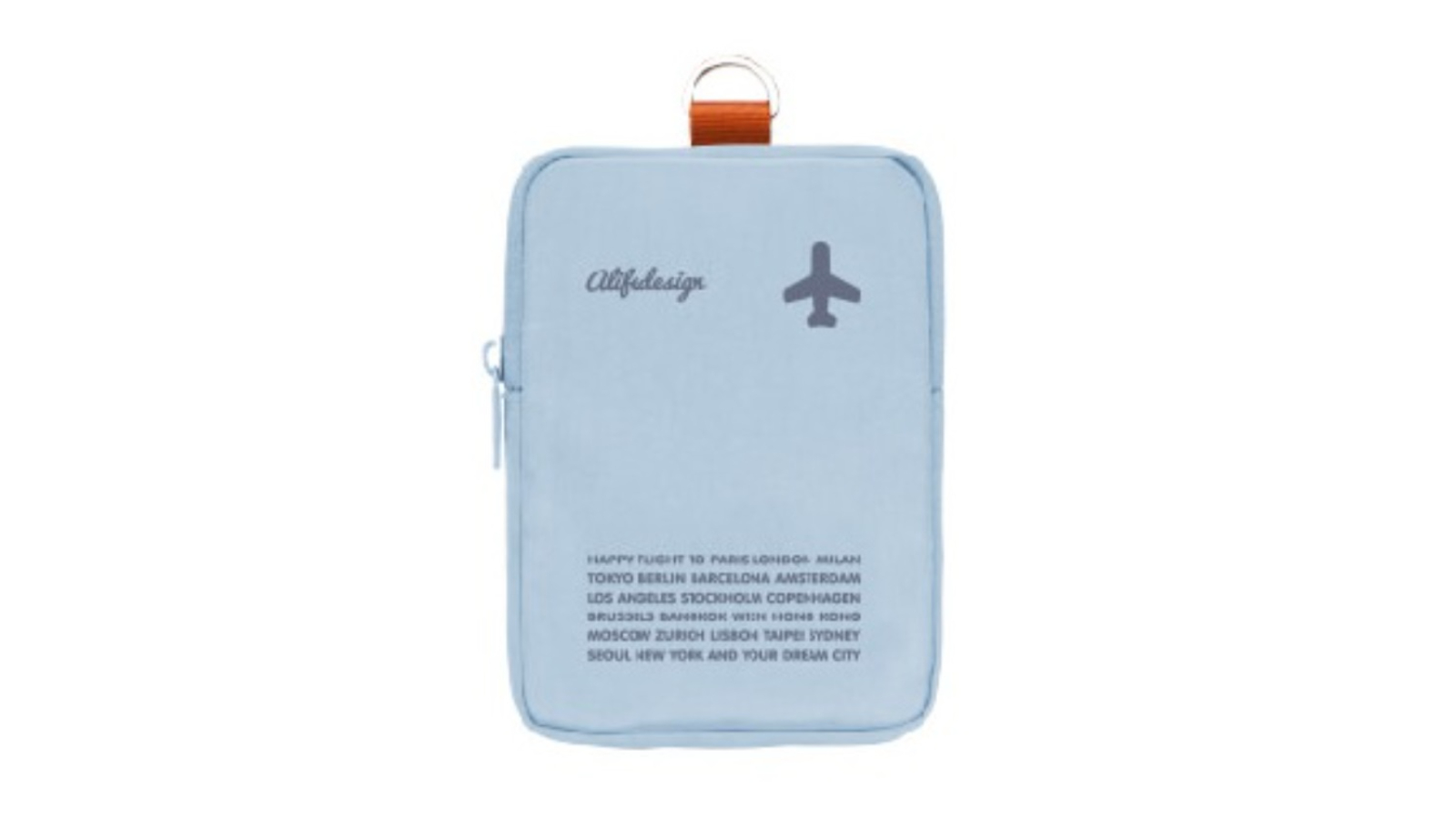 AlifeDesign HF Zipurse Wallet - Blue