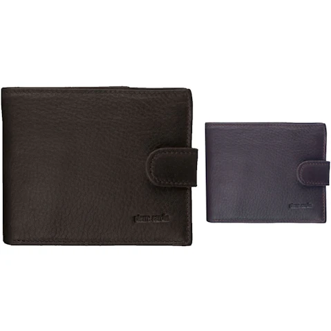 Italian Leather Mens Tab Wallet