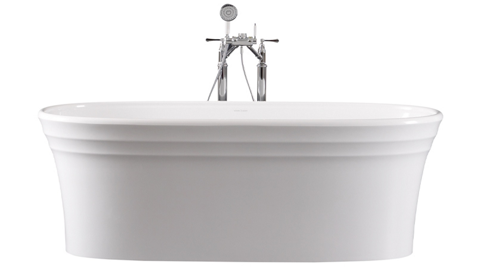 Victoria + Albert Warndon 1702mm Freestanding Bath - Gloss White