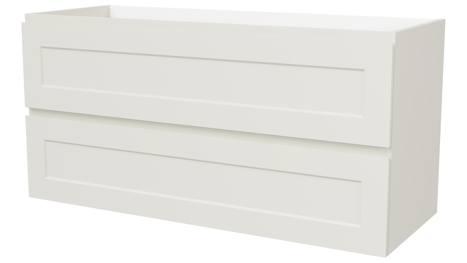 Timberline Washington 1200mm Centre Bowl Wall Hung Vanity Cabinet Only