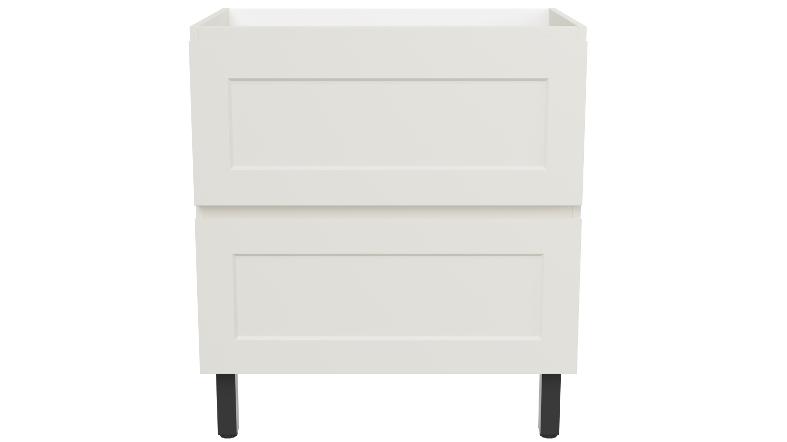 Timberline Washington 750mm Centre Bowl On Legs Vanity Cabinet Only
