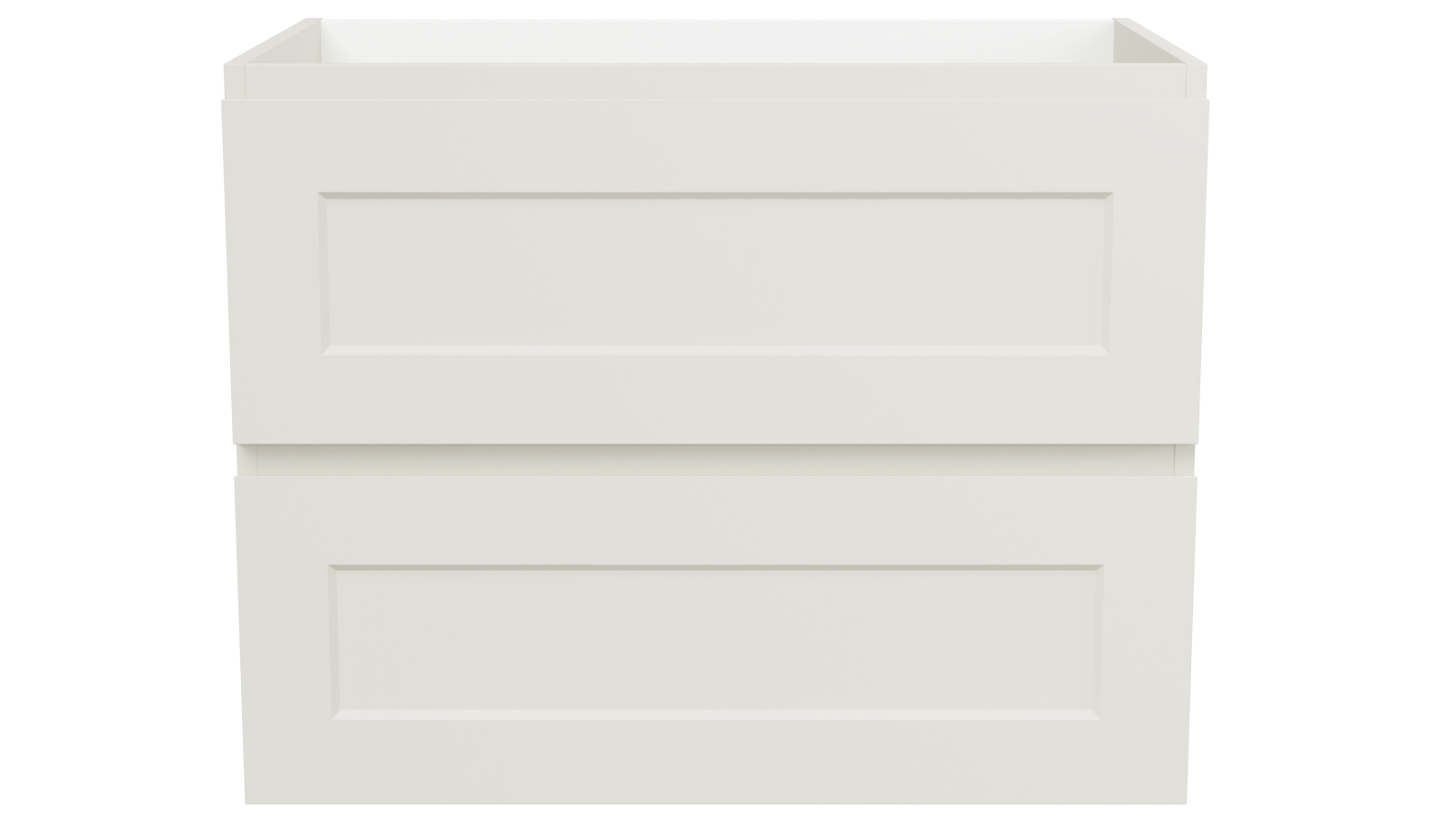Timberline Washington 750mm Centre Bowl Wall Hung Vanity Cabinet Only