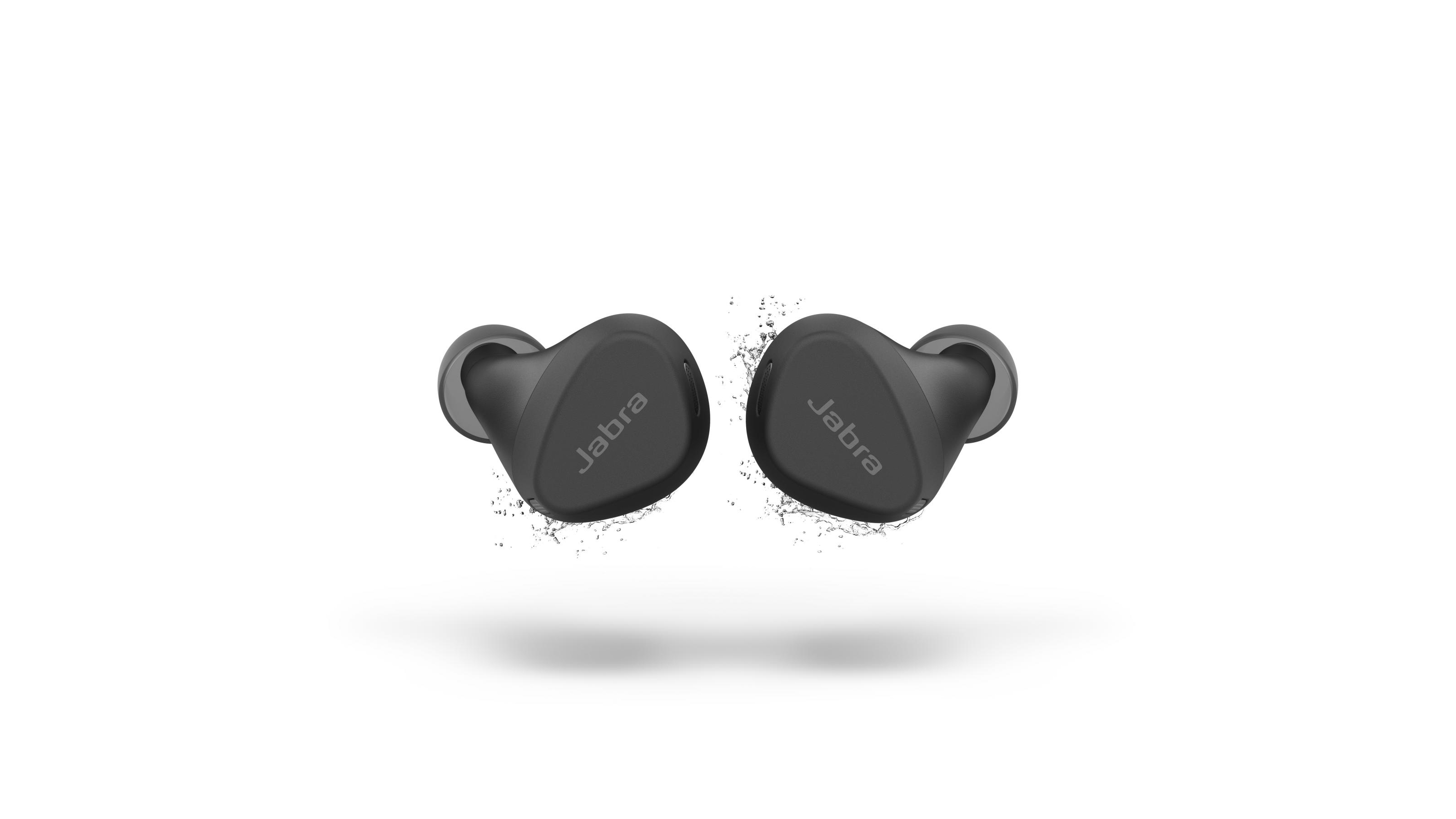 Jabra Elite 4 Active True Wireless Headphones - Black | Harvey Norman