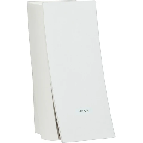Better Living Wave Lockable Soap and Sanitiser Dispenser - White