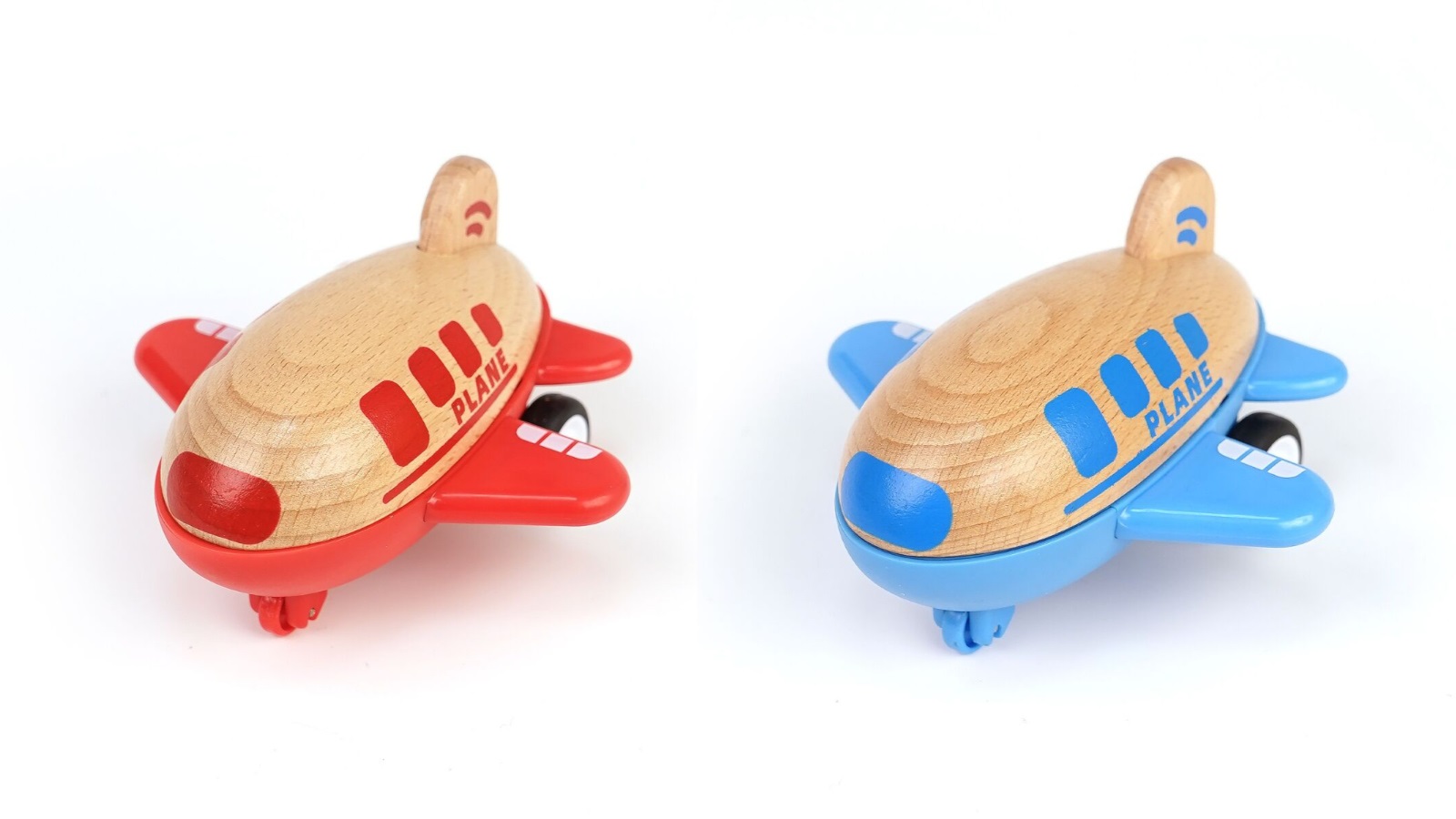 Wanborns Wooden Racer Plane Airplane with Sound