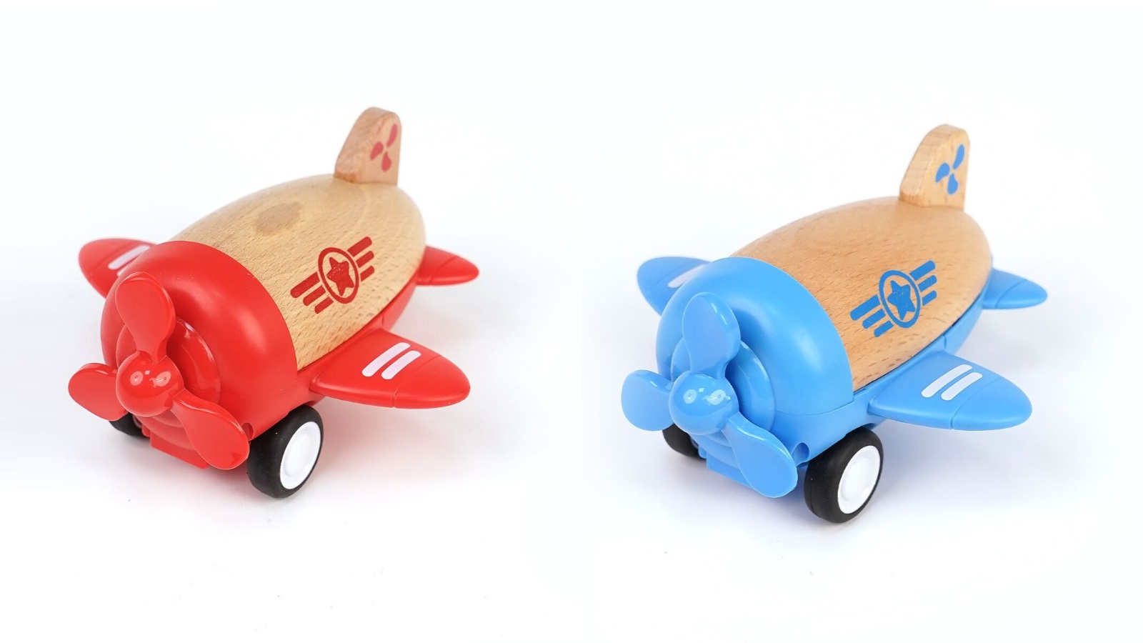 Wanborns Wooden Racer Plane Propellor with Sound