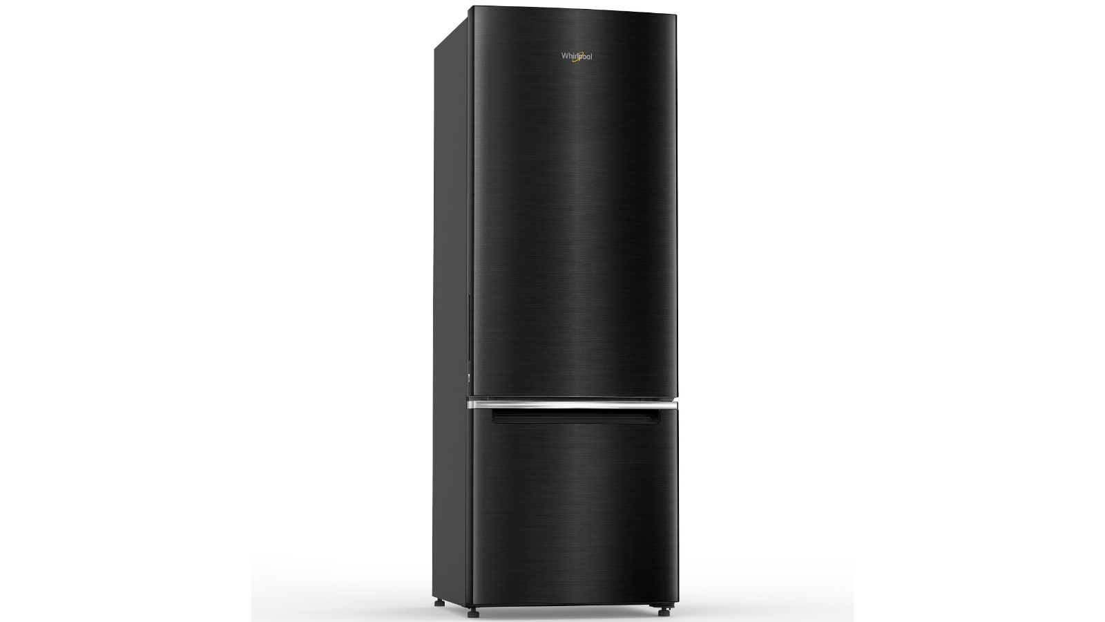 Whirlpool 290L Bottom Mount Fridge Black Stainless Steel Harvey Norman