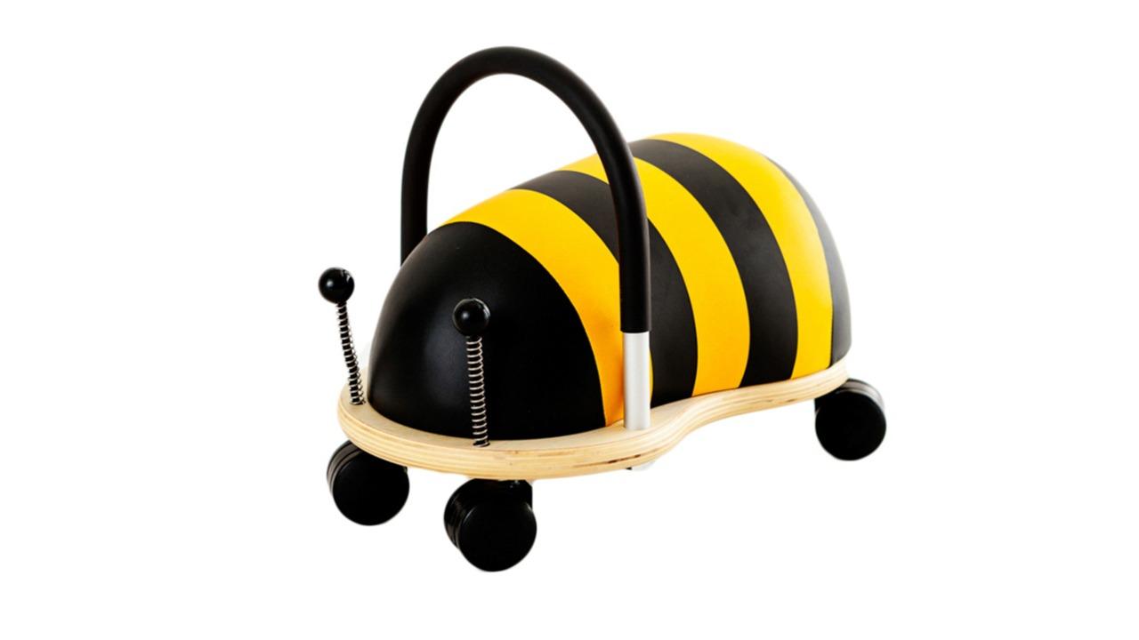 Wheely Bug 3year+ Large Bee Wooden Kids Ride-On Play Toy - Yellow/Black
