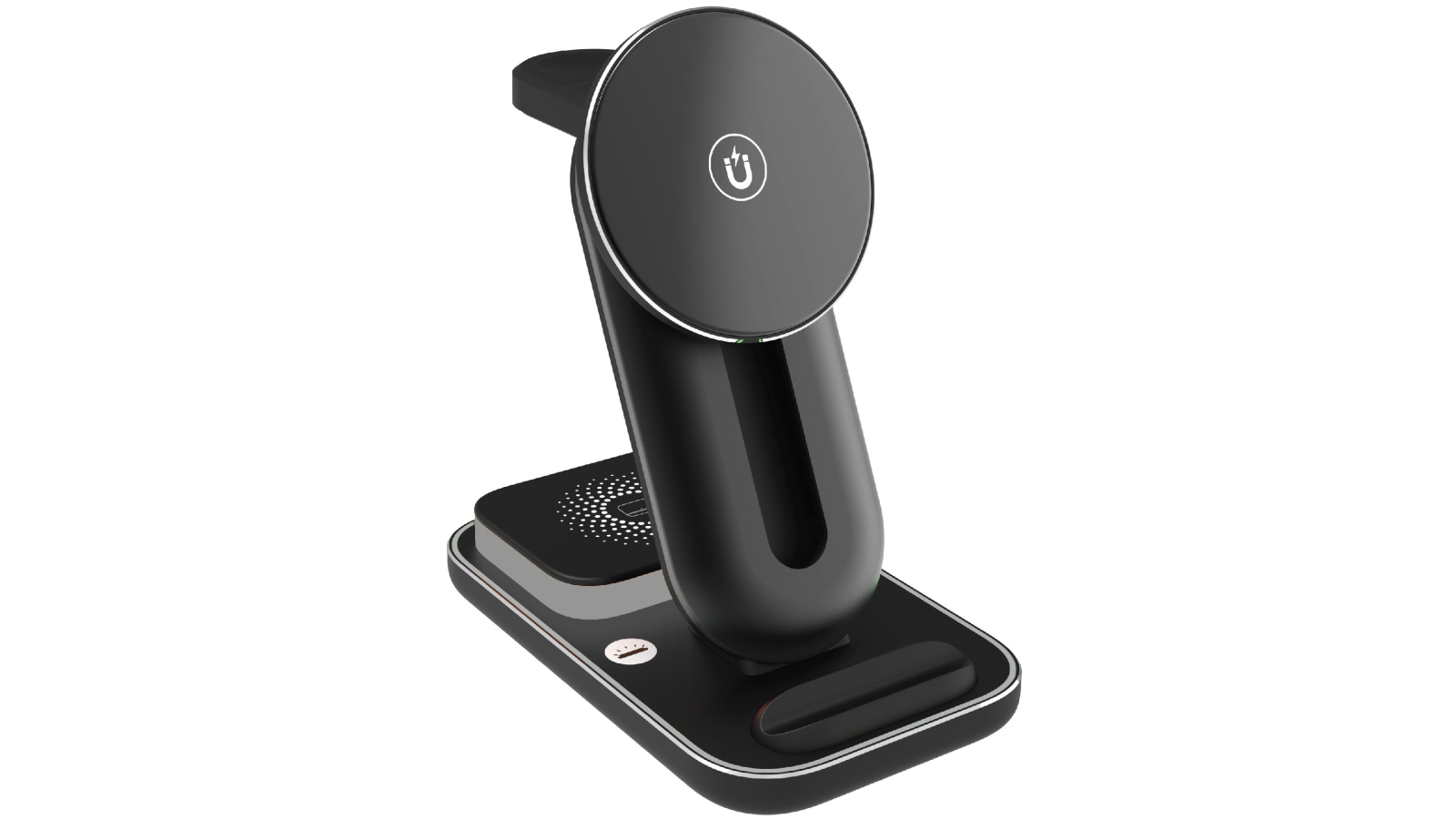 Laser ChargeCore 3-in-1 Wireless Charging Stand for Apple and Samsung