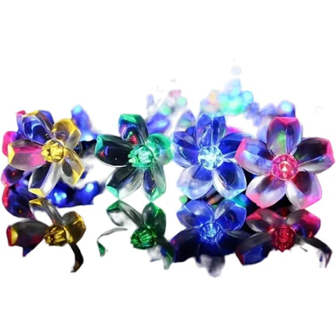 TM Decorative Solar Cherry Flower Light - 6.5metre
