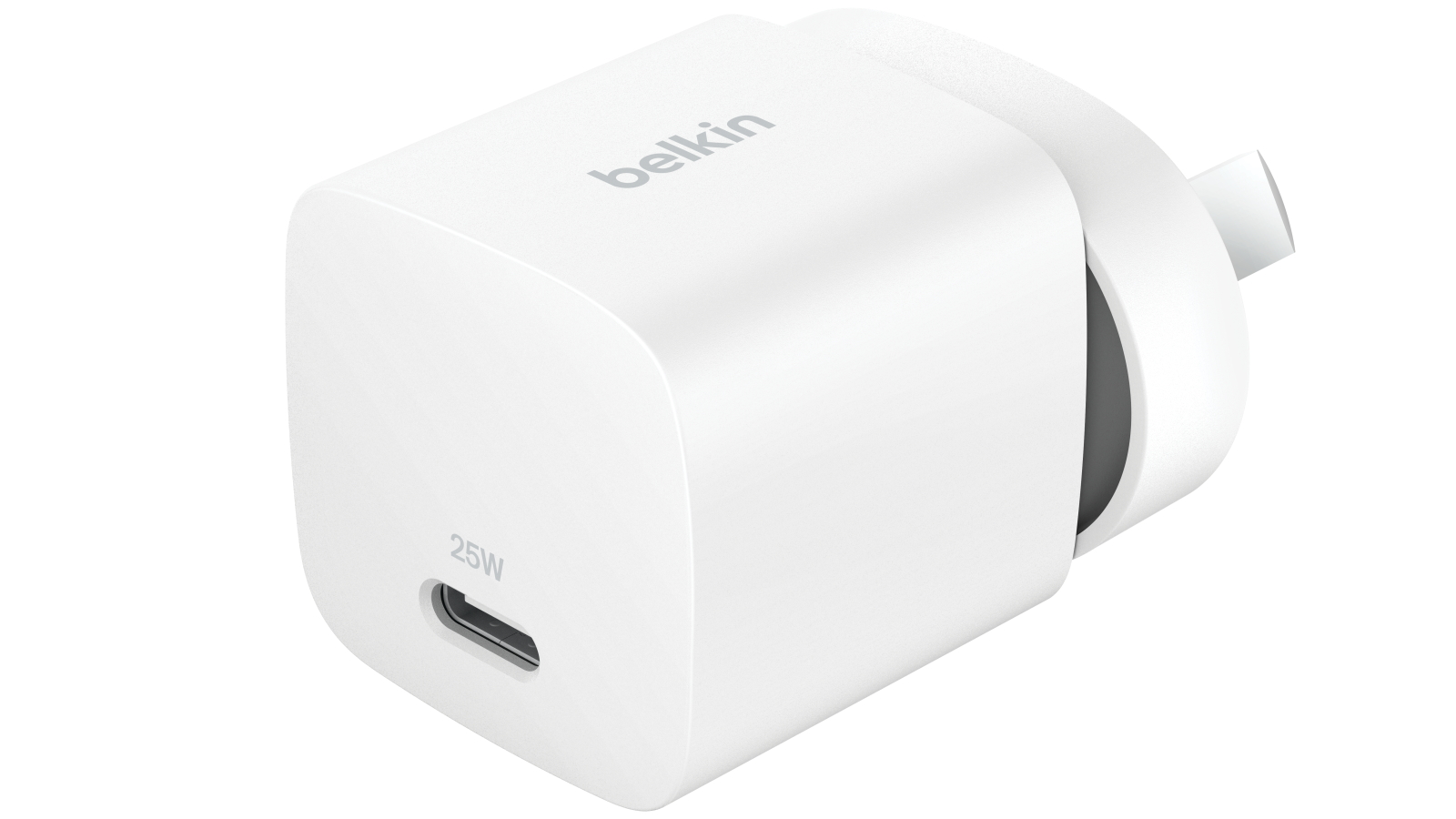 Belkin BOOSTCHARGE USB-C Wall Charger 25W - White
