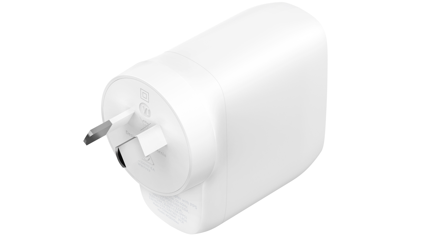 Belkin Boostcharge Pro Dual Usb C Wall Charger With Pps W White