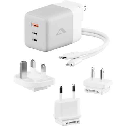 Alogic 3 Port 100W Rapid Power Multi Country GaN Charger