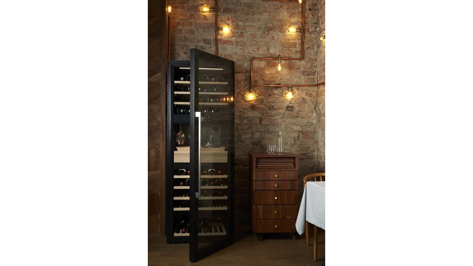 ASKO Elements 189 Bottles Freestanding Wine Climate Harvey Norman