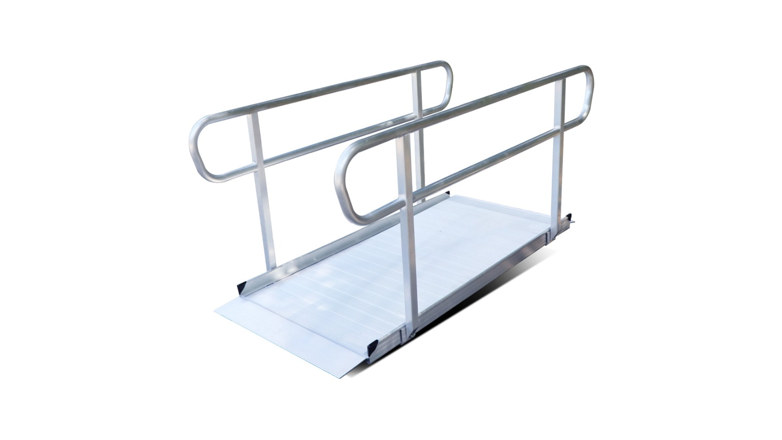 Kartrite Aluminium Wheelchair Ramp with Handrail - 6ft