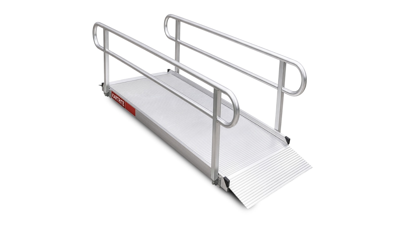Kartrite Aluminium Wheelchair Ramp with Handrails - 8ft