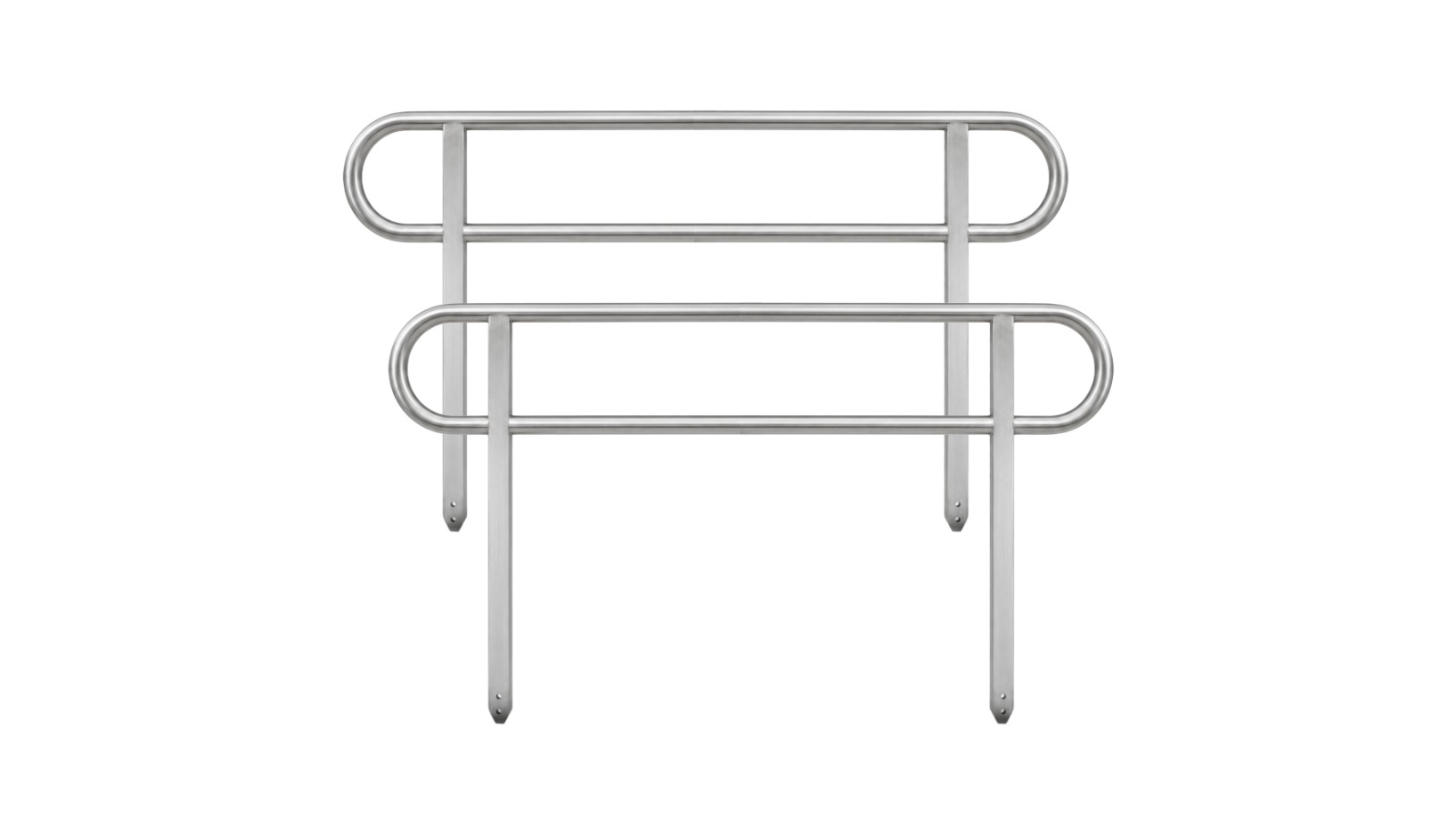 Kartrite Safety Handrails for Wheelchair Ramp - 8ft