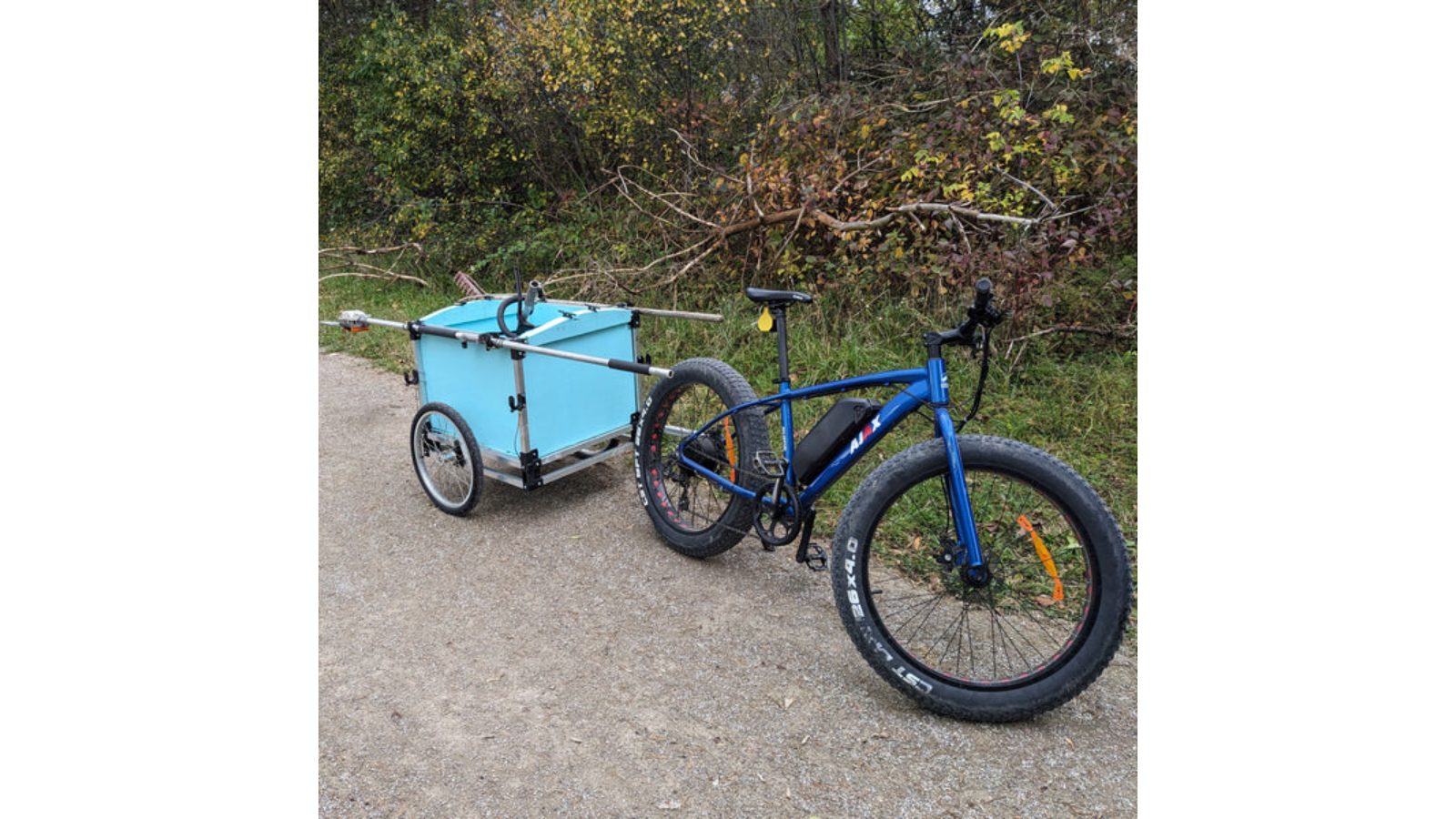 Wike Highsided Cargo Bike Trailer DIY Kit Harvey Norman